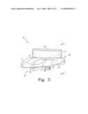 MOBILE BEARING ASSEMBLY HAVING A NON-PLANAR INTERFACE diagram and image