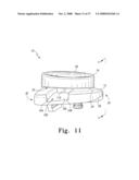 MOBILE BEARING ASSEMBLY HAVING A NON-PLANAR INTERFACE diagram and image