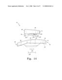 MOBILE BEARING ASSEMBLY HAVING A NON-PLANAR INTERFACE diagram and image