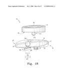 MOBILE BEARING ASSEMBLY HAVING A NON-PLANAR INTERFACE diagram and image