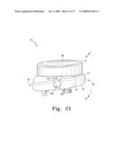 MOBILE BEARING ASSEMBLY HAVING A NON-PLANAR INTERFACE diagram and image