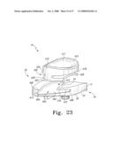 MOBILE BEARING ASSEMBLY HAVING A NON-PLANAR INTERFACE diagram and image