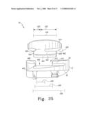 MOBILE BEARING ASSEMBLY HAVING A NON-PLANAR INTERFACE diagram and image