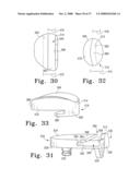 MOBILE BEARING ASSEMBLY HAVING A NON-PLANAR INTERFACE diagram and image