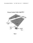 Partitioning algorithm for building a stratigraphic grid diagram and image