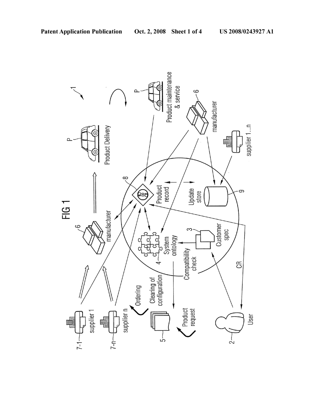 METHOD AND A SYSTEM FOR MAINTAINING AN INTEGRITY OF A PRODUCT - diagram, schematic, and image 02