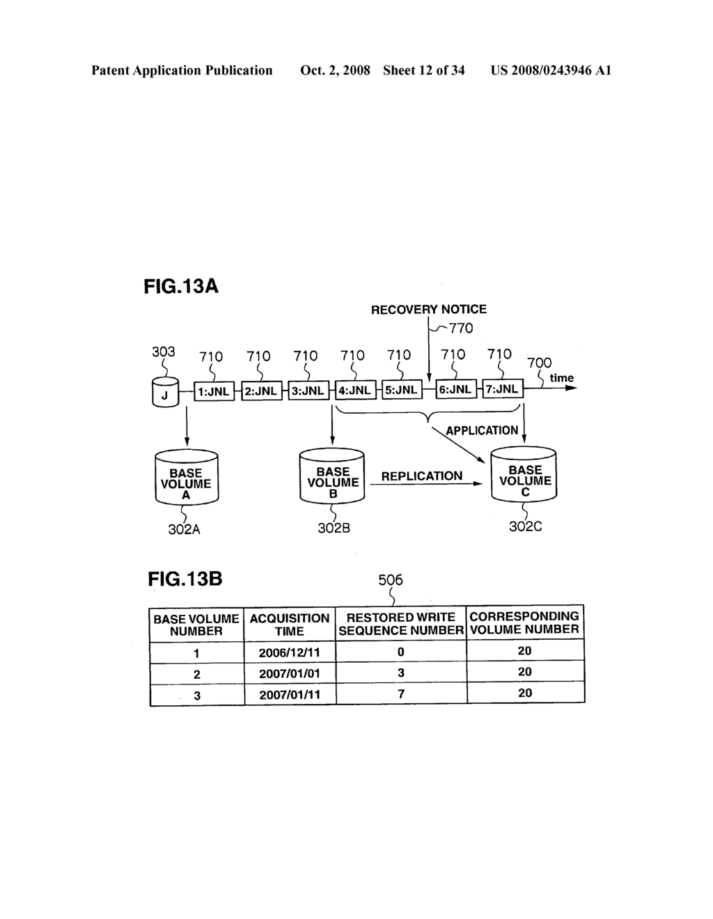 Storage system and data recovery method - diagram, schematic, and image 13