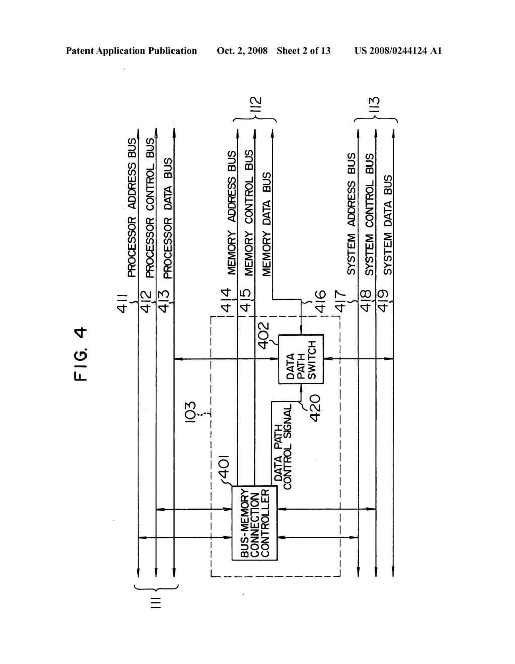 Bus system for use with information processing apparatus - diagram, schematic, and image 03