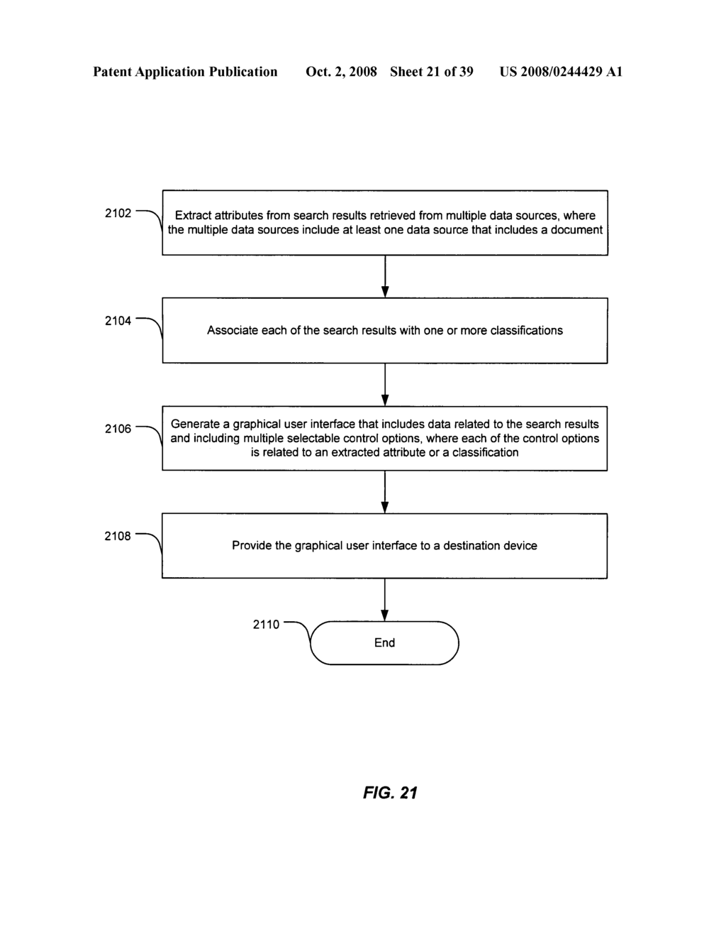 System and method of presenting search results - diagram, schematic, and image 22