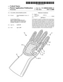 CLEANING AND SCOURING GLOVE diagram and image