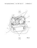 Device to separate the links of an ammunition belt diagram and image