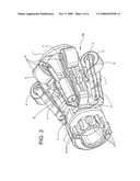 Pressure-balanced electric motor wheel drive for a pipeline tractor diagram and image