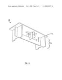 Interlocking Table with Integral Magazine Holder diagram and image