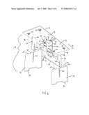 Interlocking Table with Integral Magazine Holder diagram and image