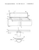 Cosmetic accessory for lipstick tube diagram and image