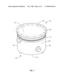 Method of Making A Slow Cooker Liner With Securing Band diagram and image