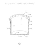 Method of Making A Slow Cooker Liner With Securing Band diagram and image