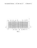 Reduced vibration tube bundle device having slotted baffles diagram and image