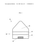 LIGHT-EMITTING DEVICE HAVING SEMICONDUCTOR NANOCRYSTAL COMPLEXES diagram and image