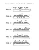 Method for producing a semiconductor integrated circuit including a thin film transistor and a capacitor diagram and image