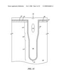 TRENCH CAPACITORS AND MEMORY CELLS USING TRENCH CAPACITORS diagram and image