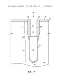 TRENCH CAPACITORS AND MEMORY CELLS USING TRENCH CAPACITORS diagram and image