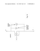 Trenched mosfets with embedded schottky in the same cell diagram and image