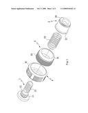 Spring screw assembly diagram and image