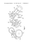 Collapsible Golf Trolley, and a Wheel Structure For a Mobile Appliance diagram and image