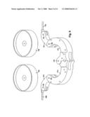 Collapsible Golf Trolley, and a Wheel Structure For a Mobile Appliance diagram and image