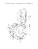 Collapsible Golf Trolley, and a Wheel Structure For a Mobile Appliance diagram and image