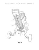 Collapsible Golf Trolley, and a Wheel Structure For a Mobile Appliance diagram and image