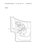 MOUNTING STRUCTURE OF IMPACT ABSORBING MEMBER AND METHOD OF MOUNTING SAME diagram and image