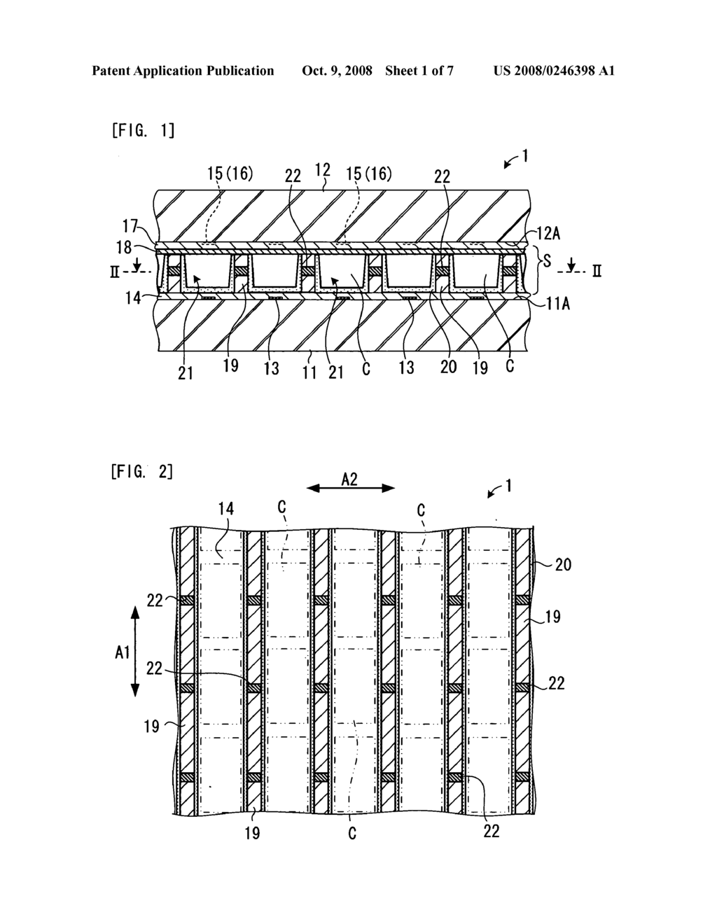 Plasma Display Panel and Method of Preparing Bulkheads Thereof - diagram, schematic, and image 02