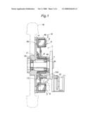 Electric vehicle drive apparatus diagram and image