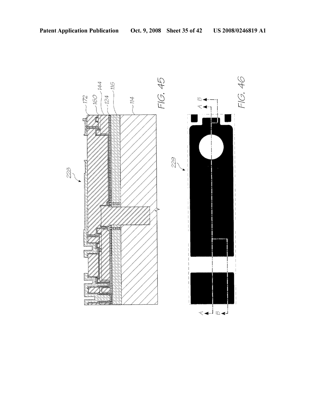 Inkjet Printhead Nozzle Incorporating Movable Roof Structures - diagram, schematic, and image 36