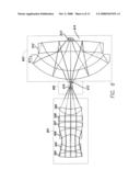 Catadioptric imaging system employing immersion liquid for use in broad band microscopy diagram and image