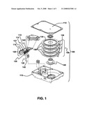 Flex cable assembly for vibration reduction in HDD applications diagram and image