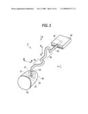 Luminescent device diagram and image