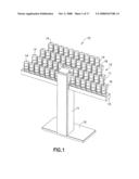 Universal Collection and Support Column for Diverse Electronic Candle Arrays diagram and image