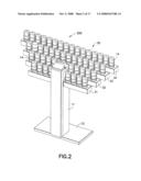 Universal Collection and Support Column for Diverse Electronic Candle Arrays diagram and image