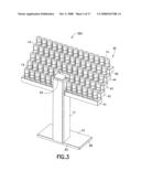 Universal Collection and Support Column for Diverse Electronic Candle Arrays diagram and image