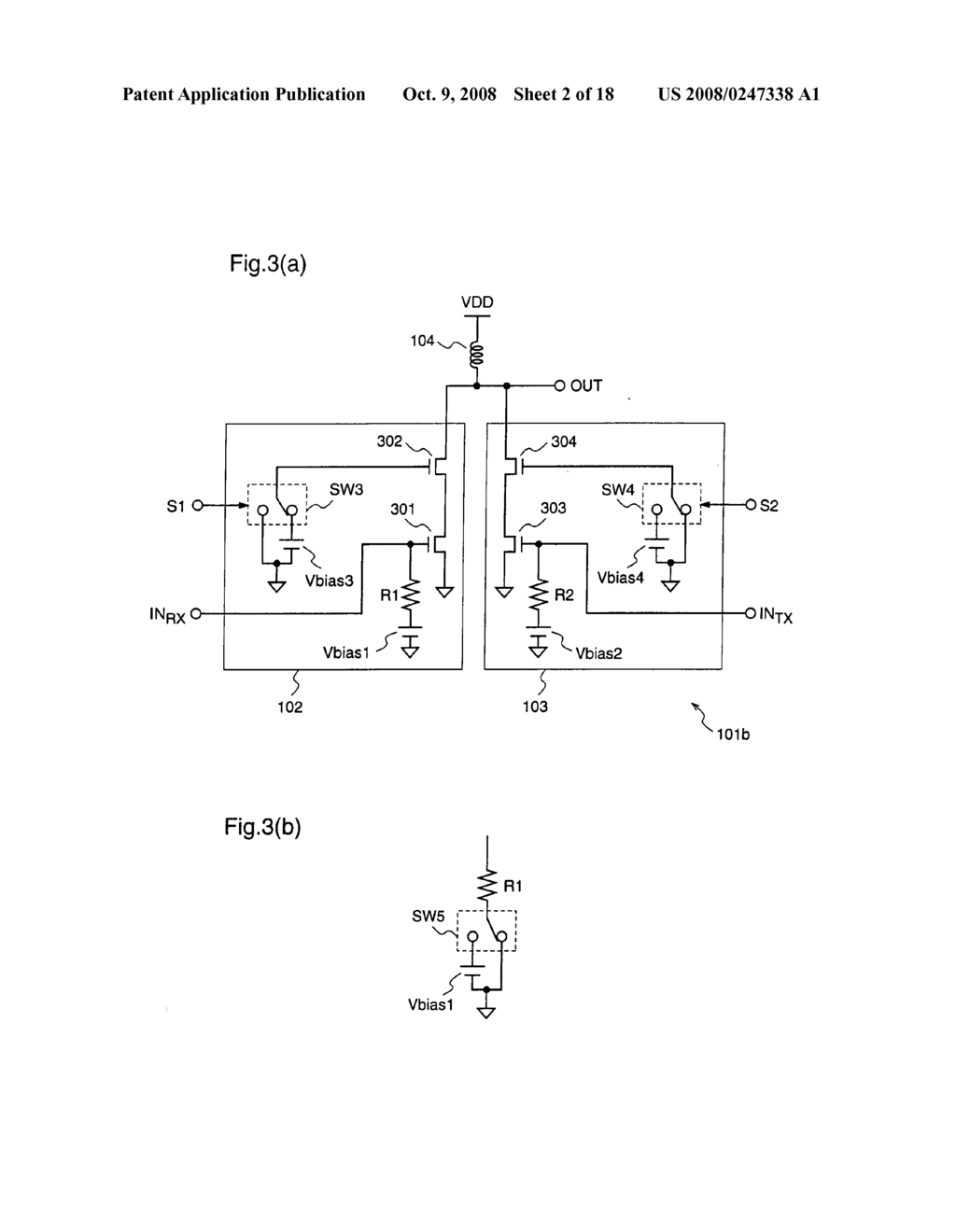 High-Frequency Amplifier, and Transmission/Reception System - diagram, schematic, and image 03