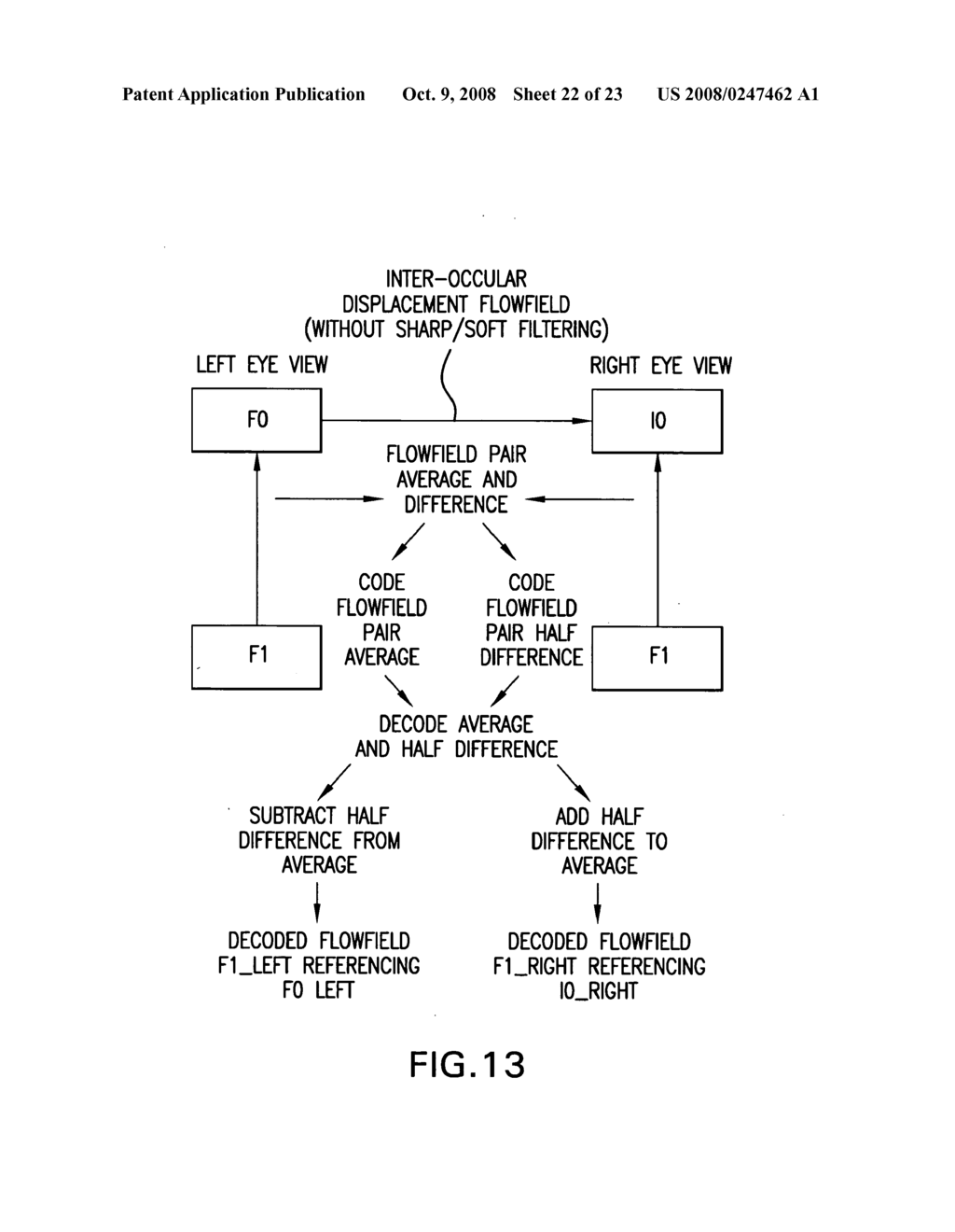 Flowfield motion compensation for video compression - diagram, schematic, and image 23