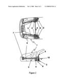 Loudspeaker System for Motor Vehicles Utilizing Cavities Formed by Supporting Structures diagram and image