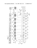 Nozzle-based, vapor-phase, plume delivery structure for use in production of thin-film deposition layer diagram and image