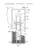 Nozzle-based, vapor-phase, plume delivery structure for use in production of thin-film deposition layer diagram and image