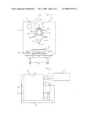 MACHINE TOOL WITH MAIN BODY COVERED WITH COVER diagram and image