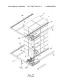 Method and System for Operating a Shelf in a Commissioning System diagram and image