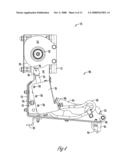 REFUSE TIPPER LATCHING DEVICE AND METHOD diagram and image